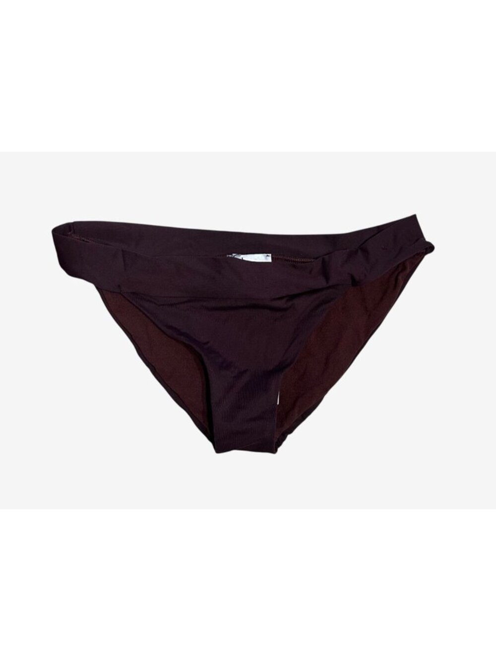 Iris Ink Eco Burgundy Bikini Bottoms Recycled Polyamide Elastane Made In Italy